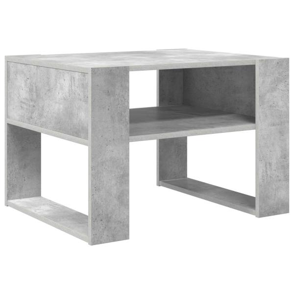 Couchtisch Beton Grau 66 x 53 x 45 cm Holzwerkstoff