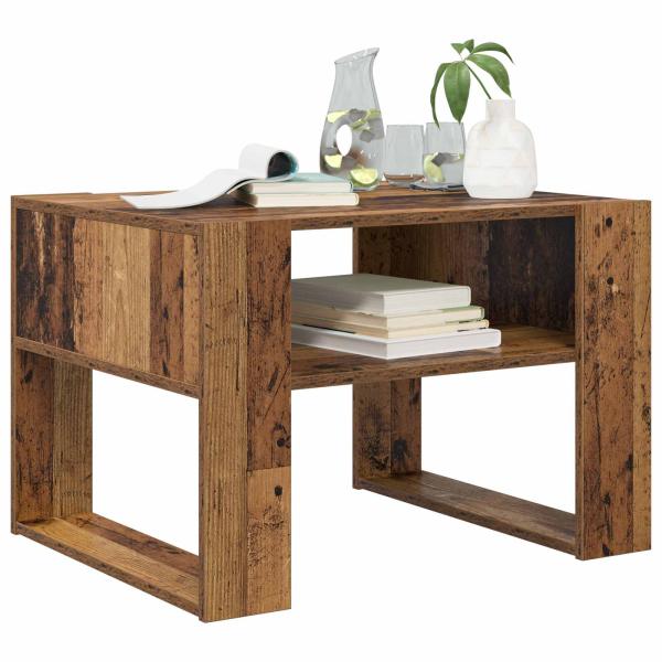Couchtisch Altholz 66 x 53 x 45 cm Holzwerkstoff
