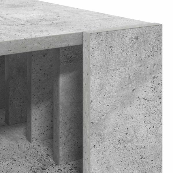 Couchtisch Beton Grau 92 x 49,5 x 45 cm Holzwerkstoff