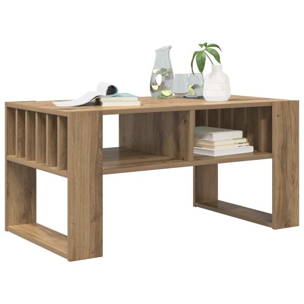 Couchtisch Artisan-Eiche 92 x 49,5 x 45 cm Holzwerkstoff