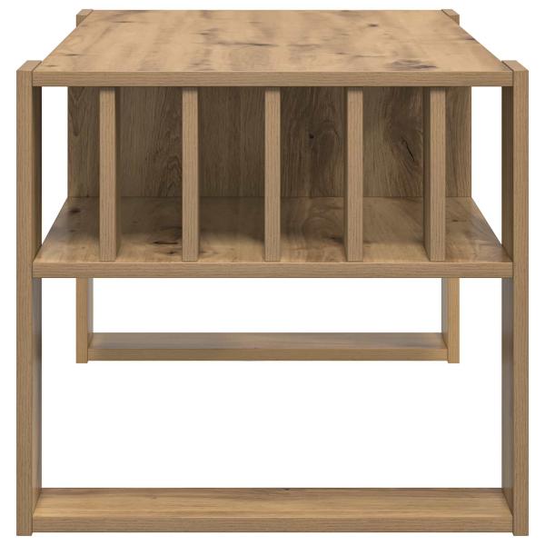 Couchtisch Artisan-Eiche 92 x 49,5 x 45 cm Holzwerkstoff
