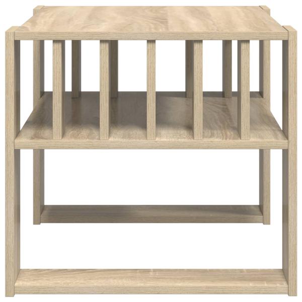 Couchtisch Sonoma-Eiche 66 x 49,5 x 45 cm Holzwerkstoff