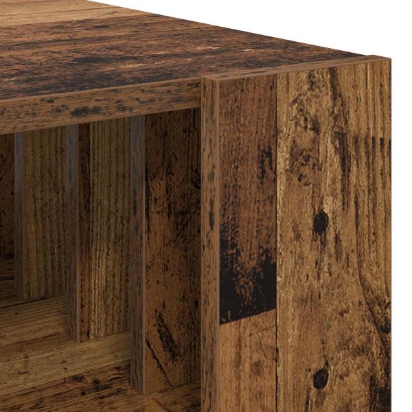 Couchtisch Altholz 66 x 49,5 x 45 cm Holzwerkstoff