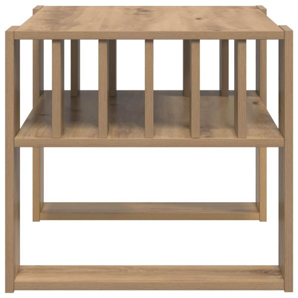 Couchtisch Artisan-Eiche 66 x 49,5 x 45 cm Holzwerkstoff