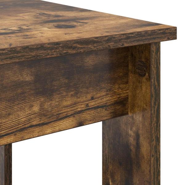 Kaffeetisch Set 2 pcs Geräucherte Eiche Holzwerkstoff