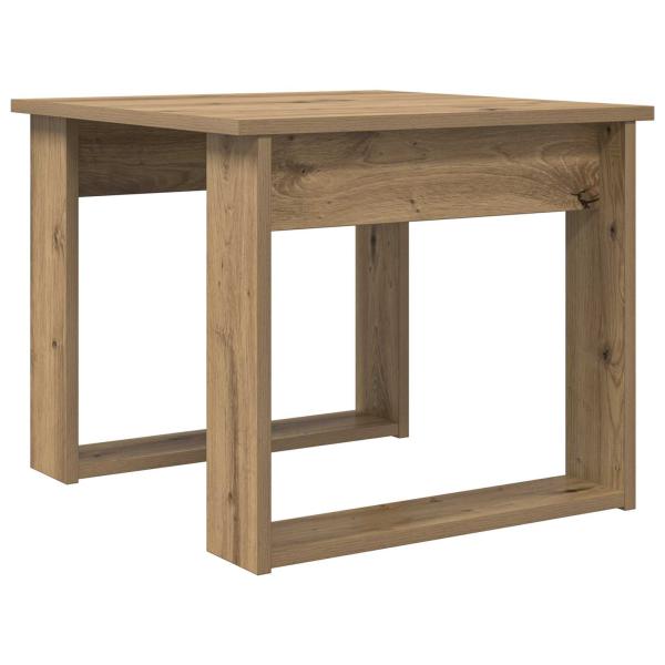 Kaffeetisch Set 2 pcs Artisan-Eiche Holzwerkstoff