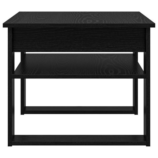 Couchtisch Schwarz Eichen-Optik 64 x 54 x 44 cm Holzwerkstoff