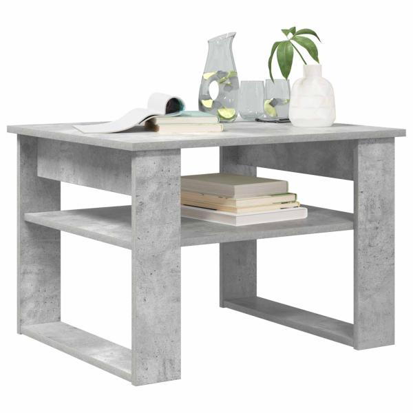 Couchtisch Beton Grau 64 x 54 x 44 cm Holzwerkstoff