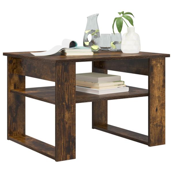 Couchtisch Geräucherte Eiche 64 x 54 x 44 cm Holzwerkstoff