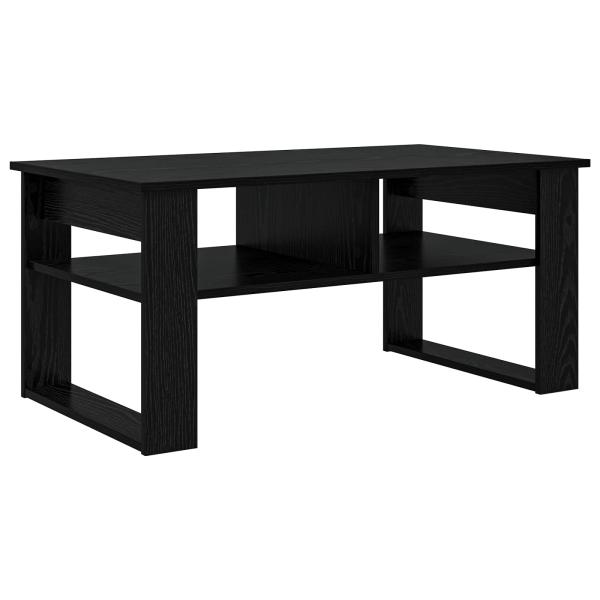 Couchtisch Schwarz Eichen-Optik 96 x 54 x 44 cm Holzwerkstoff
