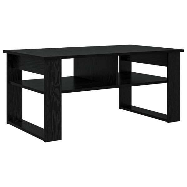 Couchtisch Schwarz Eichen-Optik 96 x 54 x 44 cm Holzwerkstoff