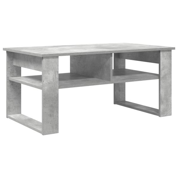 ARDEBO.de - Couchtisch Beton Grau 96 x 54 x 44 cm Holzwerkstoff