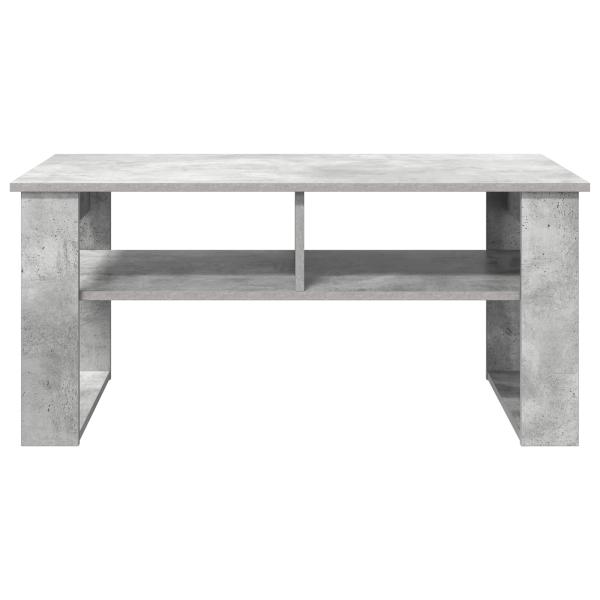 Couchtisch Beton Grau 96 x 54 x 44 cm Holzwerkstoff