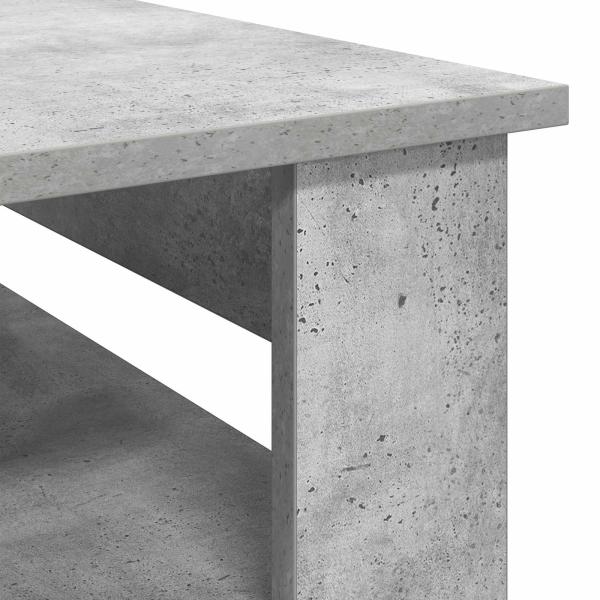 Couchtisch Beton Grau 96 x 54 x 44 cm Holzwerkstoff