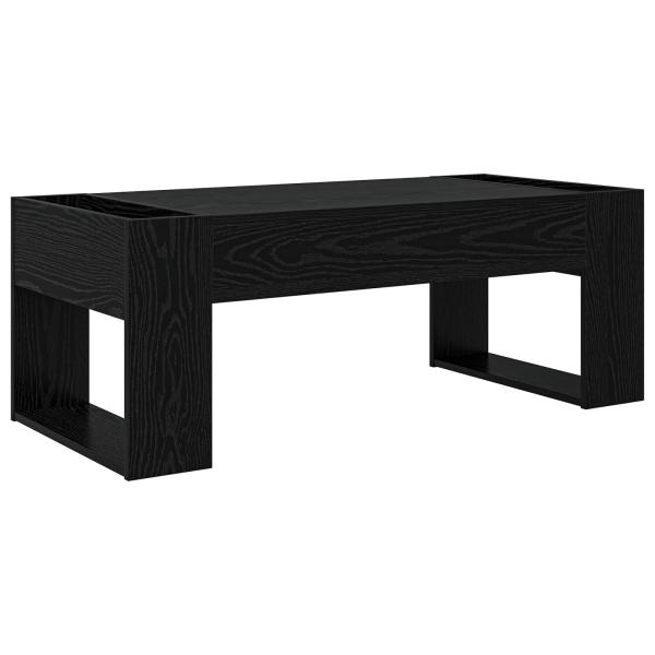 Couchtisch Schwarz Eichen-Optik 110 x 50 x 41 cm Holzwerkstoff