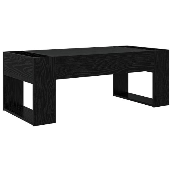 Couchtisch Schwarz Eichen-Optik 110 x 50 x 41 cm Holzwerkstoff