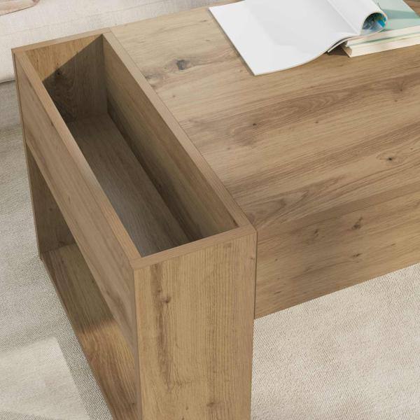 Couchtisch Artisan-Eiche 110 x 50 x 41 cm Holzwerkstoff