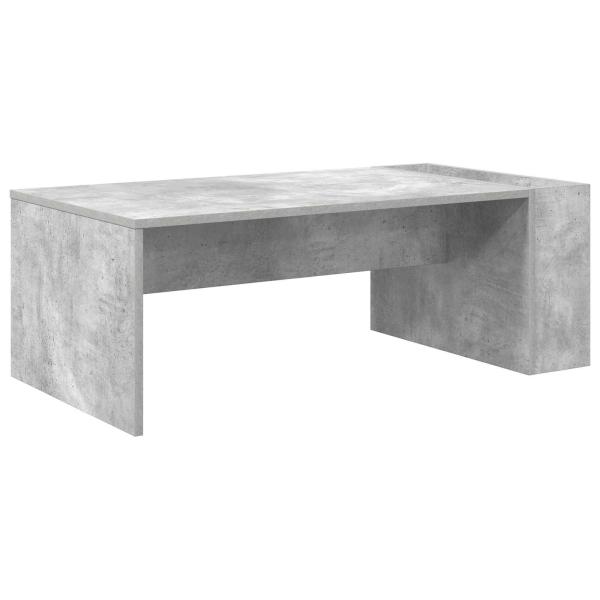 Couchtisch Beton Grau 95 x 50 x 34 cm Holzwerkstoff