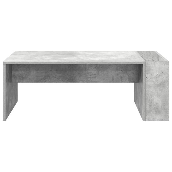 Couchtisch Beton Grau 95 x 50 x 34 cm Holzwerkstoff