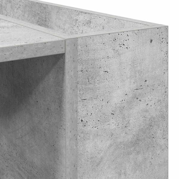 Couchtisch Beton Grau 95 x 50 x 34 cm Holzwerkstoff