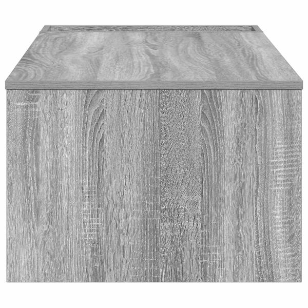 Couchtisch Graues Sonoma 95 x 50 x 34 cm Holzwerkstoff