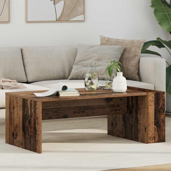 ARDEBO.de - Couchtisch Altholz 95 x 50 x 34 cm Holzwerkstoff