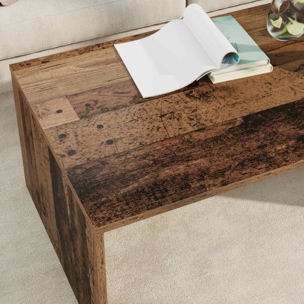Couchtisch Altholz 95 x 50 x 34 cm Holzwerkstoff