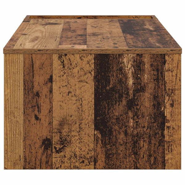 Couchtisch Altholz 95 x 50 x 34 cm Holzwerkstoff