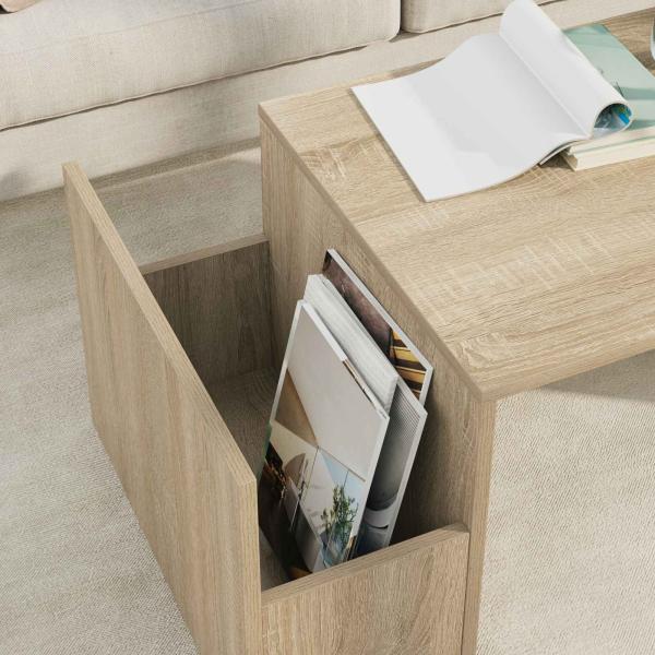 Couchtisch Sonoma-Eiche 90 x 45 x 35 cm Holzwerkstoff