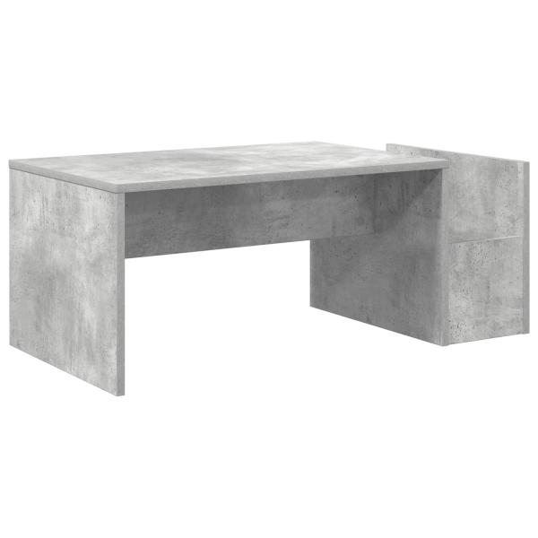 Couchtisch Beton Grau 90 x 45 x 35 cm Holzwerkstoff