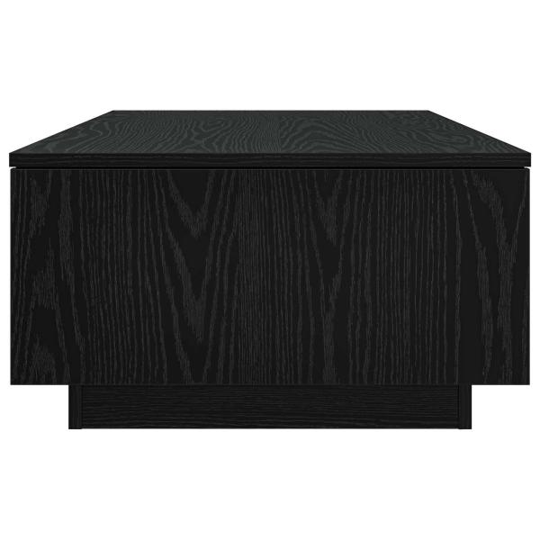 Couchtisch Schwarz Eichen-Optik 95 x 55 x 31 cm Holzwerkstoff