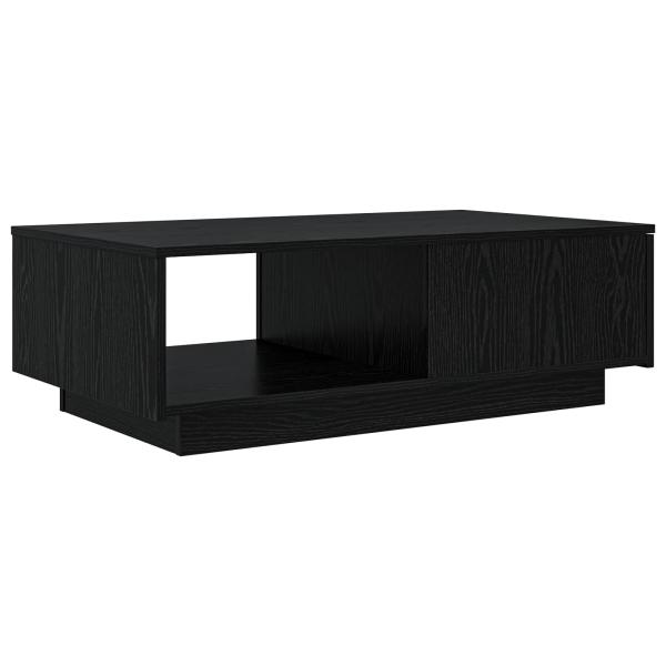 Couchtisch Schwarz Eichen-Optik 95 x 55 x 31 cm Holzwerkstoff