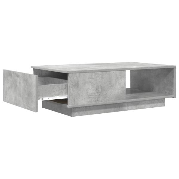 Couchtisch Beton Grau 95 x 55 x 31 cm Holzwerkstoff