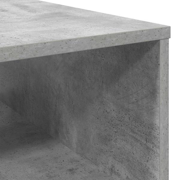 Couchtisch Beton Grau 95 x 55 x 31 cm Holzwerkstoff