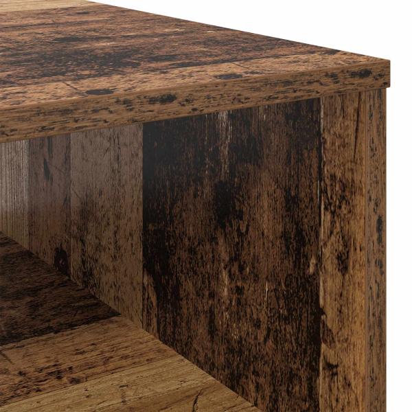 Couchtisch mit Schubladen Altholz 95 x 55 x 31 cm Holzwerkstoff