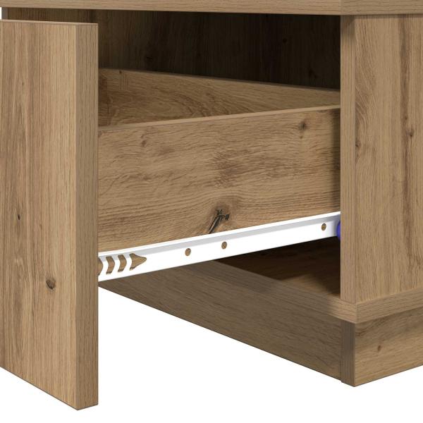 Couchtisch Artisan-Eiche 95 x 55 x 31 cm Holzwerkstoff