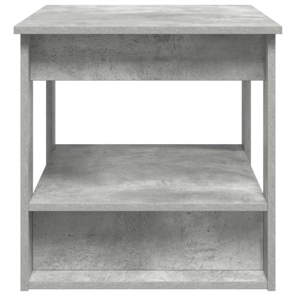 Couchtisch Beton Grau 72 x 50 x 50 cm Holzwerkstoff