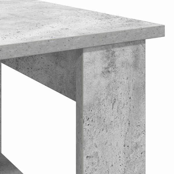 Couchtisch Beton Grau 72 x 50 x 50 cm Holzwerkstoff