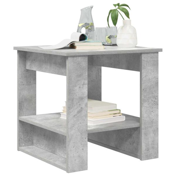 Couchtisch Beton Grau 51 x 50 x 50 cm Holzwerkstoff