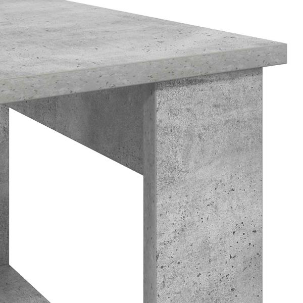 Couchtisch Beton Grau 51 x 50 x 50 cm Holzwerkstoff