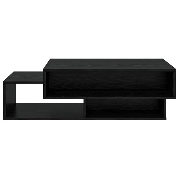 Couchtisch Schwarz Eichen-Optik 105 x 50 x 32,5 cm