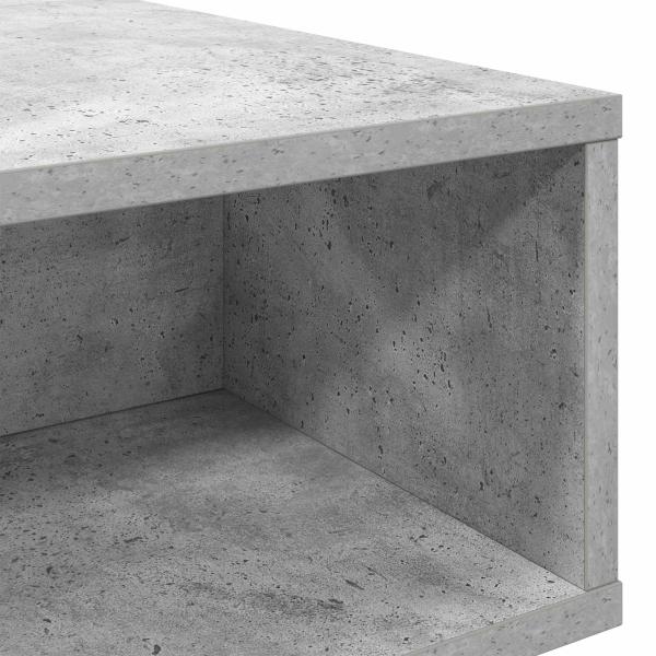 Couchtisch Beton Grau 105 x 50 x 32,5 cm Holzwerkstoff