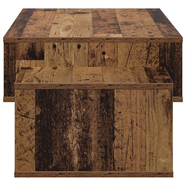 Couchtisch Altholz 105 x 50 x 32,5 cm Holzwerkstoff