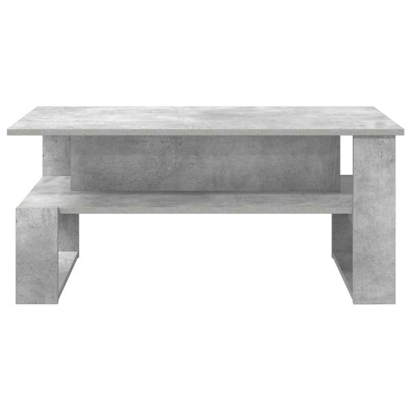 Couchtisch Beton Grau 90 x 50 x 40 cm Holzwerkstoff