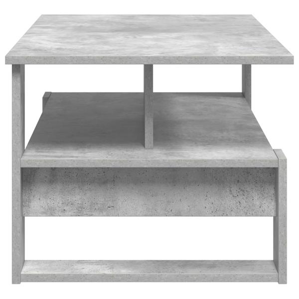Couchtisch Beton Grau 90 x 50 x 40 cm Holzwerkstoff
