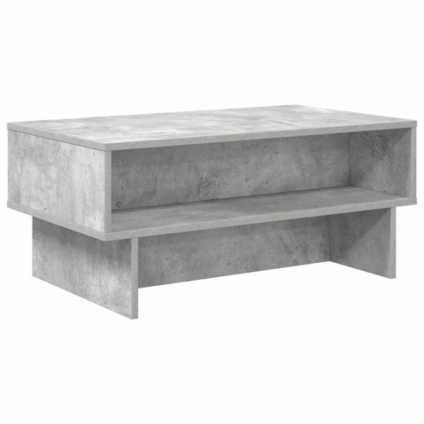 Couchtisch Beton Grau 80 x 46 x 35 cm Holzwerkstoff