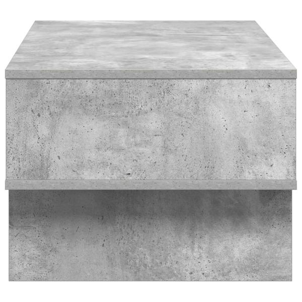 Couchtisch Beton Grau 80 x 46 x 35 cm Holzwerkstoff