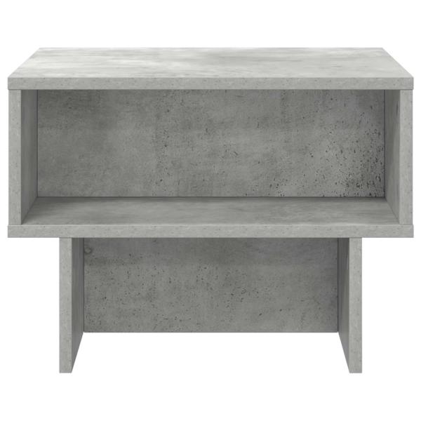 Couchtisch Beton Grau 48 x 46 x 35 cm Holzwerkstoff