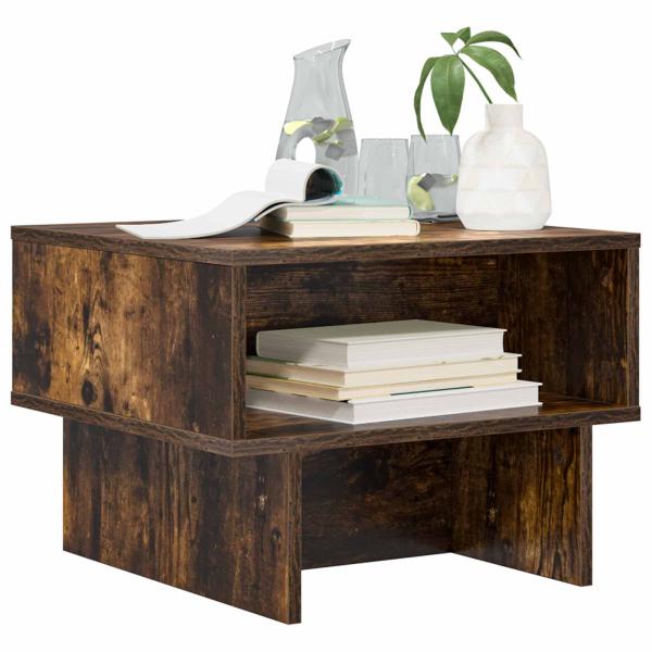 Couchtisch Geräucherte Eiche 48 x 46 x 35 cm Holzwerkstoff