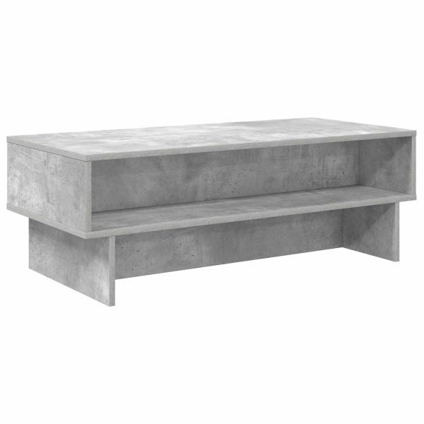 Couchtisch Beton Grau 100 x 46 x 35 cm Holzwerkstoff